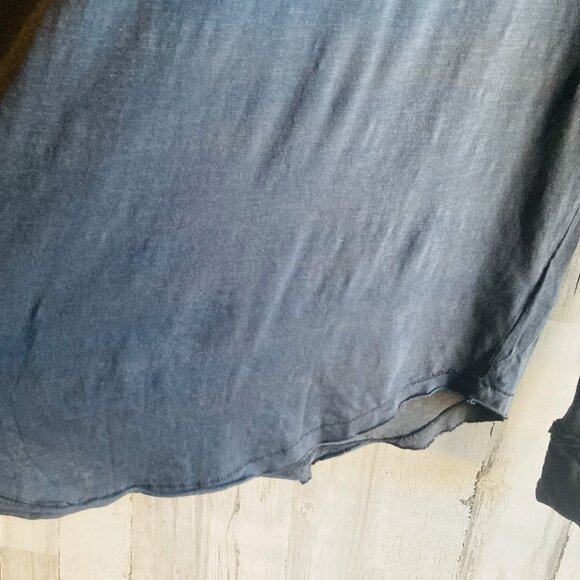 NWOT  Free People We The Free Arden Tee XS Black Long Sleeve Boho - Picture 5 of 14